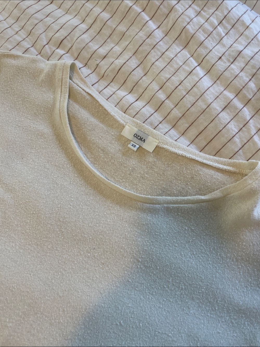 OZMA Silk Oversized Slouchy Tee - Picture 4 of 6